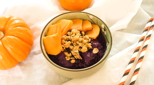 Recipe: Halloween Pumpkin Acai Bowl