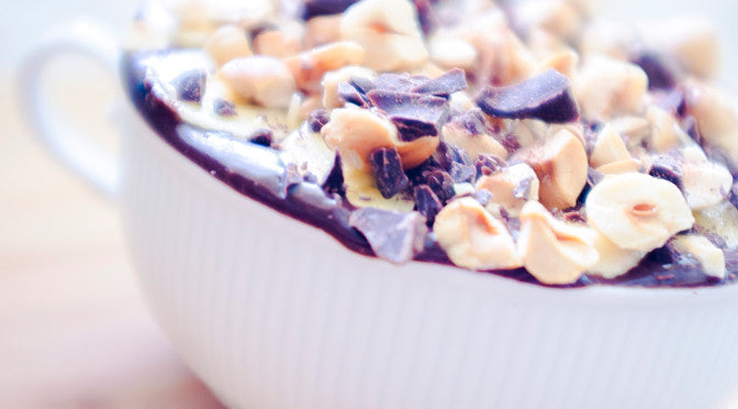 Recipe: Hazelnut Cocoa Acai Bowl
